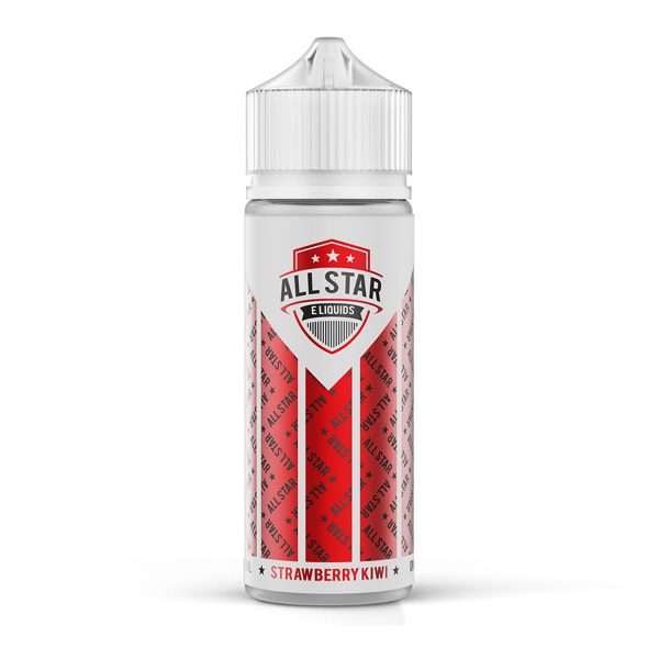 Allstar e-liquids strawberry kiwi 100ml shortfill e-liquid available at dispergo vaping uk