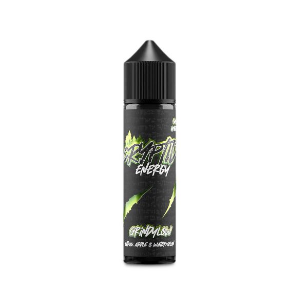 Cryptid energy grindylow citrus apple and watermelon 50ml shortfill e-liquid available at dispergo vaping uk