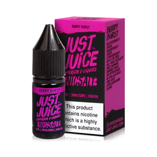 Just juice superior e-liquids berry burst nic salt 10ml Available at dispergo vaping uk