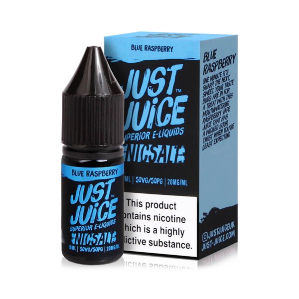 Just juice superior e-liquids blue raspberry nic salt 10ml Available at dispergo vaping uk