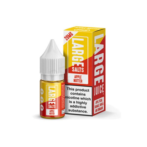 Large salts apple nutter 20mg Available at dispergo vaping uk