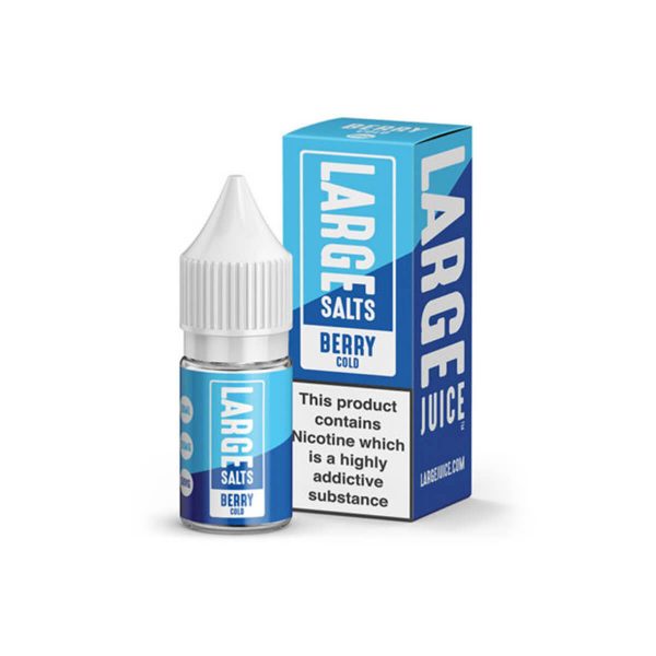 Large salts berry cold 20mg Available at dispergo vaping uk