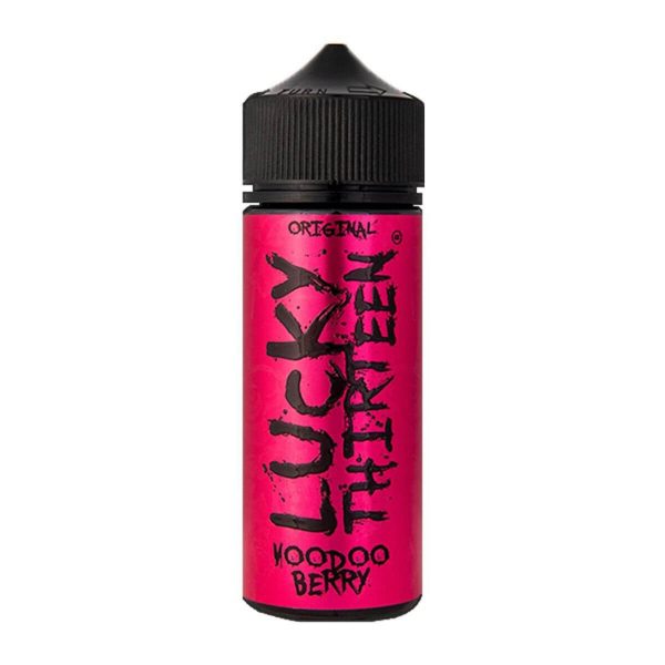 Lucky thirteen original voodoo berry 100ml shortfill e-liquid Available at dispergo vaping uk