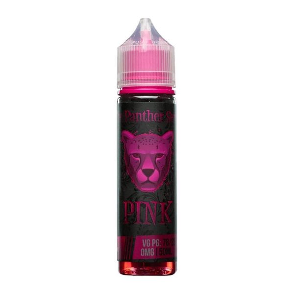 Pink panther, pink drink 50ml shortfill Available at dispergo vaping uk
