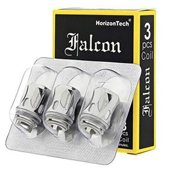 Available at dispergo vaping uk, Horizontech falcon 3pcs coils