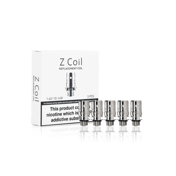 Available at dispergo vaping uk, Z Coil replacement coils 5pcs