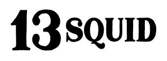 13 Squid logo