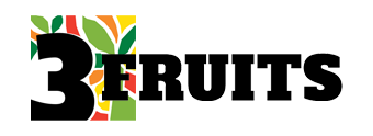 3 fruits logo