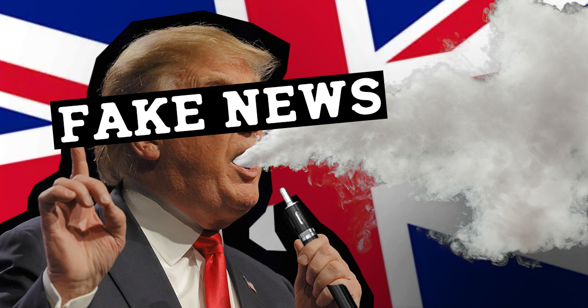 Fake news? If your not happy with our e-liquids we will exchange them for free at dispergo vaping uk
