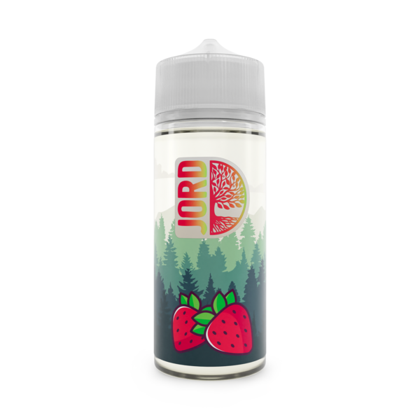 Jord strawberry 100ml shortfill e-liquid available at dispergo vaping uk