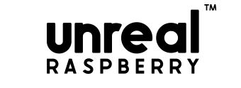 Unreal raspberry logo