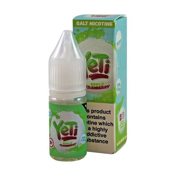 10ml bottle and box apple cranberry