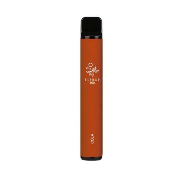 Elfbar 20mg cola disposable device available at dispergo vaping uk
