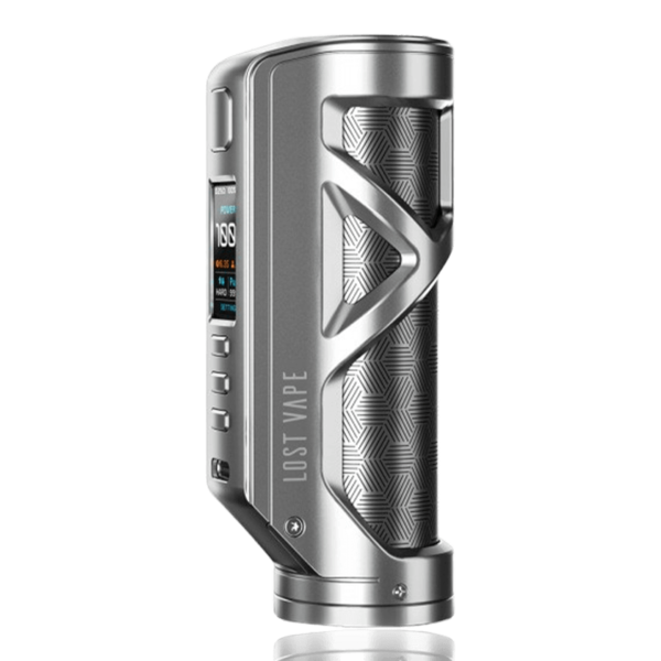 Lost vape cyborg quest 100w mod, stainless steel honeycomb available at dispergo vaping uk