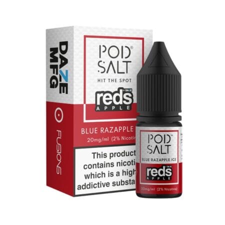 Red apple blue razapple ice 20mg pod salt available at dispergo vaping uk