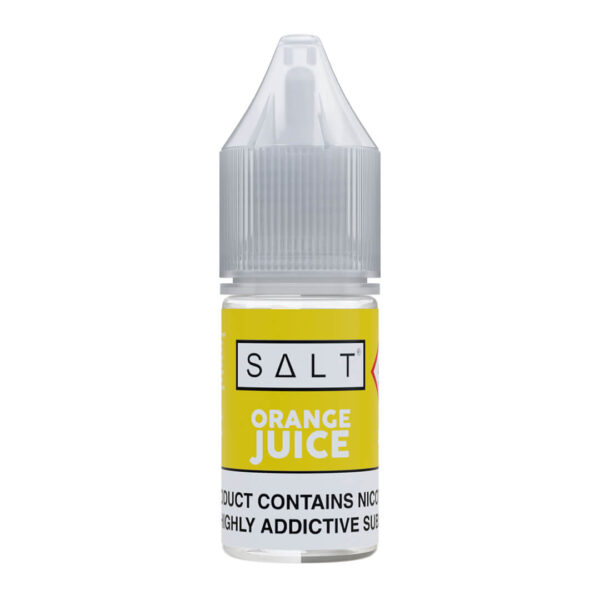 Salt orange juice 10ml nic salt available at dispergo vaping uk