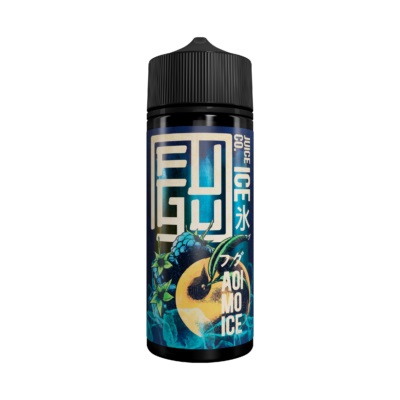 Fugu Aoi mo ice shortfill e-liquid 100ml available at dispergo vaping uk