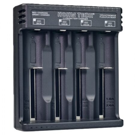 hohm_school_battery_charger_4bay-uk Hohm tech 4 bay battery charger available at dispergo vaping uk