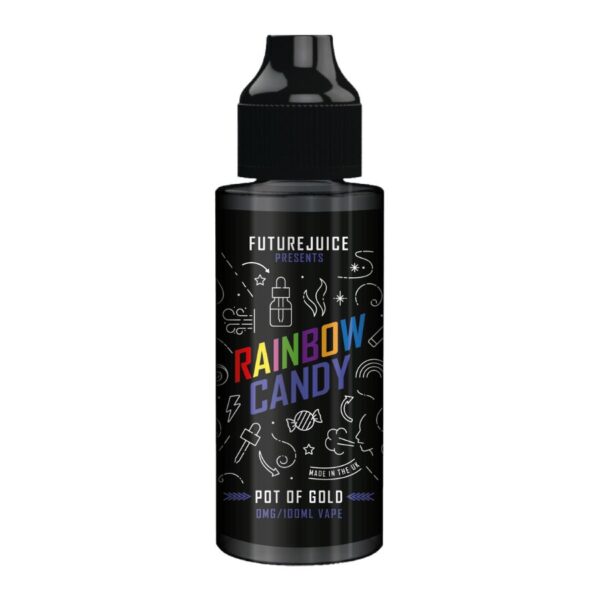 Future juice rainbow candy 100ml shortfill e-liquid available at dispergo vaping uk