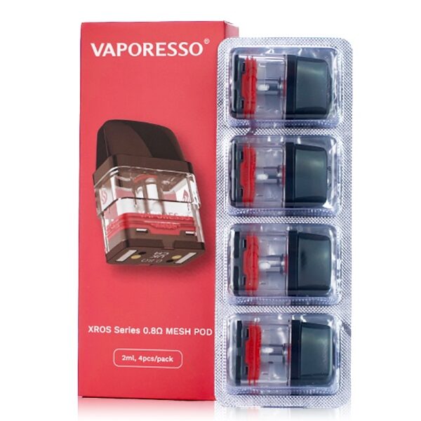 Vaporesso Xros series 0.8 Replacement Pods Available At Dispergo Vaping UK