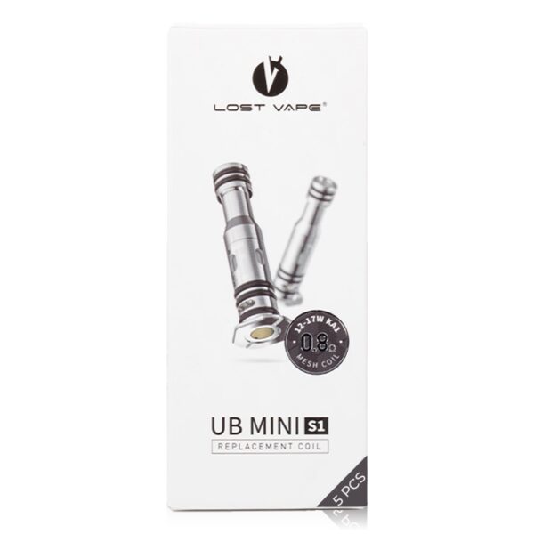 Lost vape UB mini replacement coils available at dispergo vaping uk