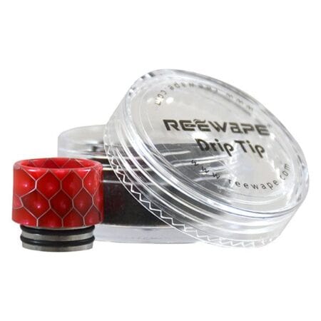 red-810-drip-tip-reewape-uk Reewape 810 red drip tip available at dispergo vaping uk