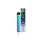 Uno nox disposable device 20mg blue razz slushie available at dispergo vaping uk