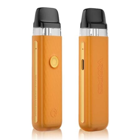 vibrant-orange-vinci-q-pod-vape-kit-uk Vinci q pod vape kit in vibrant orange, available at dispergo vaping uk