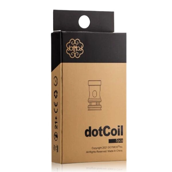 Dotcoil aio v2.0 replacement coils 5pcs available at dispergo vaping uk