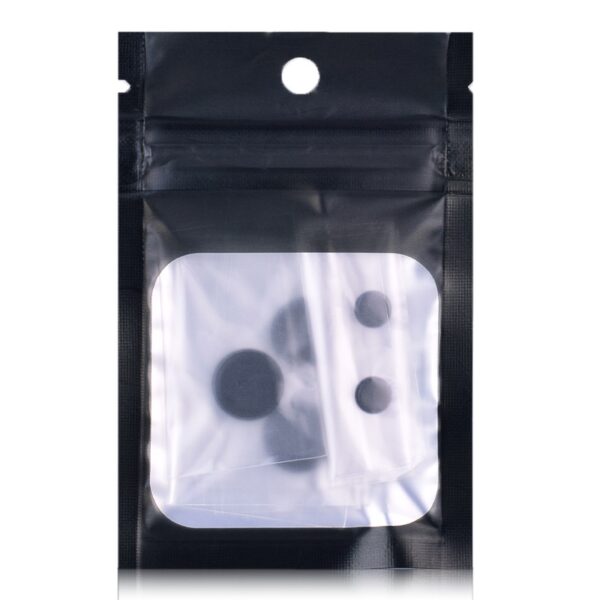Suicide mods Stubby Aio button set in black available at dispergo vaping uk