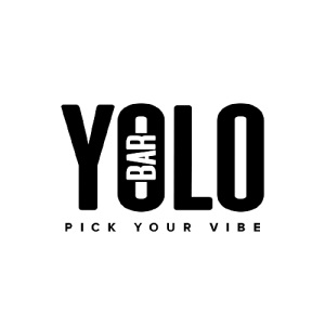 Yolo bar, pick your vibe logo uk