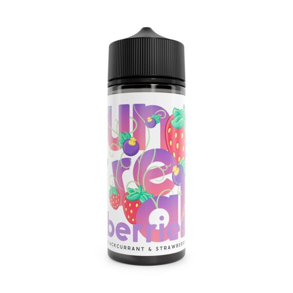 blackcurrant and strawberry 100ml shortfill by unreal berries