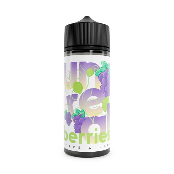 grape and lime flavoured e-liquid by unreal berries