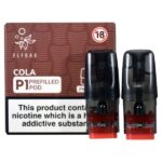 Elfbar Pre-Filled Pod 20mg x2 In Cola, designed to be used in the rechargeable Elfbar Mate devices. Available At Dispergo Vaping UK