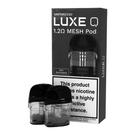 luxe-q-1.2-pods-vaporesso-uk Vaporesso Luxe Q 1.2 Mesh Replacement Pods 2ml 2Ppcs Available At Dispergo Vaping UK