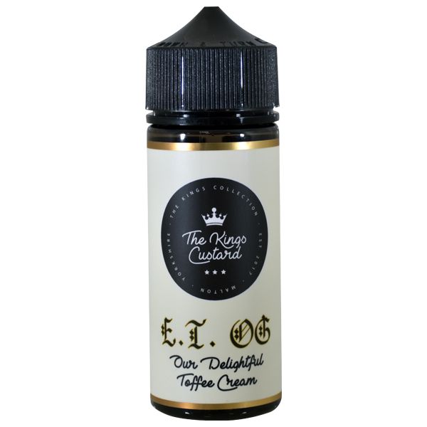 ET OG 100ml e-liquid by the kings custard e-liquids