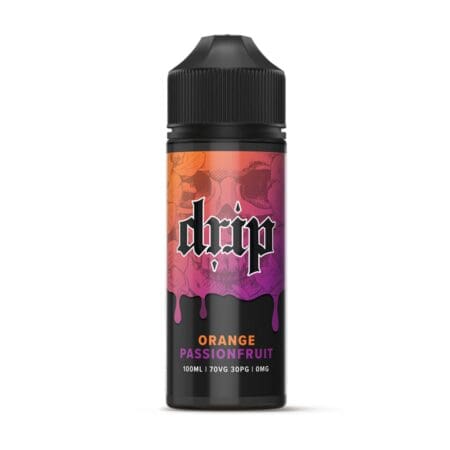 orange-passionfruit-drip-eliquid-100ml-uk Orange Passionfruit flavour e-liquid 100ml by Drip e-liquid