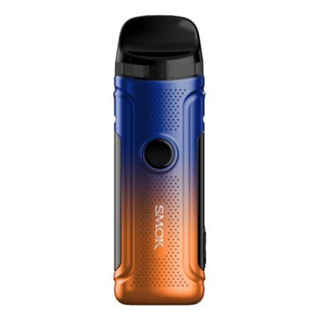 Smok Nord C Orange Blue Great Starter Kit & MTL Device The Smok Nord C Pod Vape Kit In Orange Blue, Available At Dispergo Vaping UK