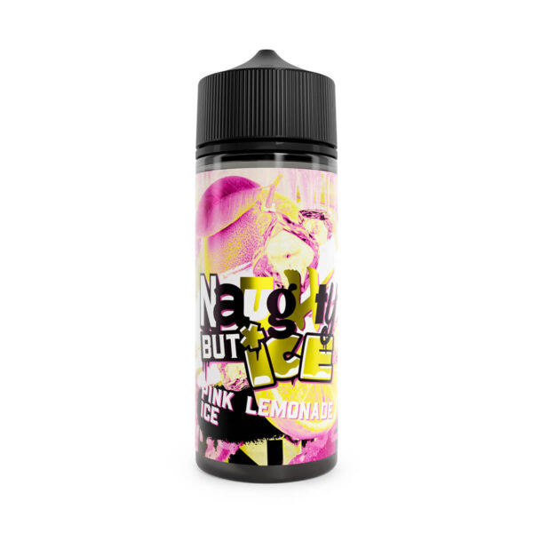 Naughty But Ice, Pink Lemonade Ice Shortfill E-Liquid 100ml Available At Dispergo Vaping UK