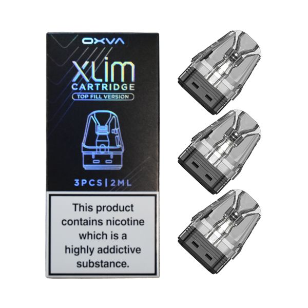 Oxva Xlim Cartridge Top Fill Version 3pcs 2ml Available At Dispergo Vaping UK