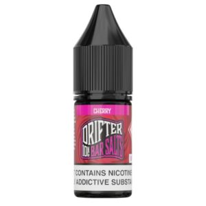 Drifter Bar Salts 10mg 10ml, Nic Salts In Cherry, Available At Dispergo Vaping UK