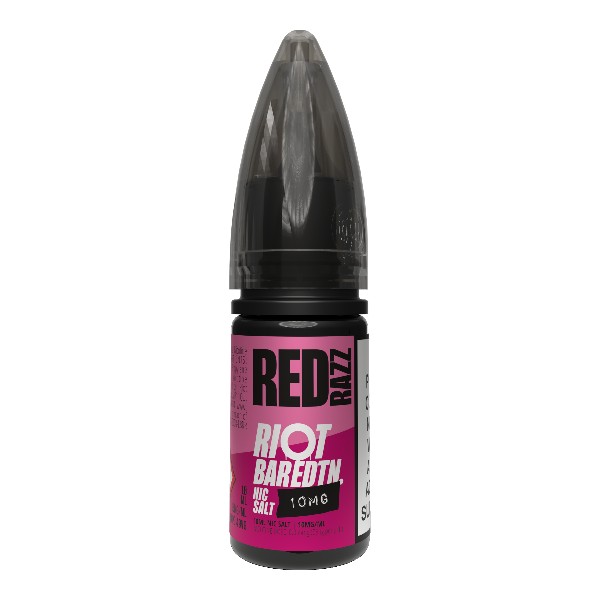 Available At Dispergo Vaping UK, Riot Squad Bar Edition Nic Salt 10ml In Red Razz