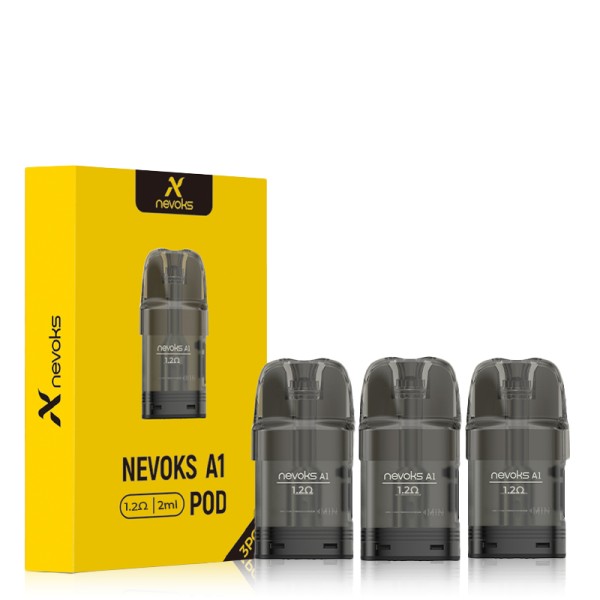 Get Your Nevoks A1 2ml 1.2 Replacement Pods At Dispergo Vaping UK