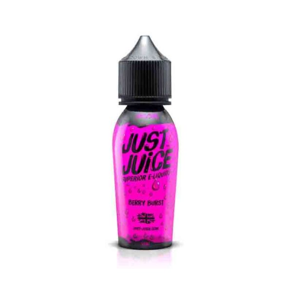 Just Juice Berry Burst 50ml Shortfill E-Liquid, Available At Dispergo Vaping UK