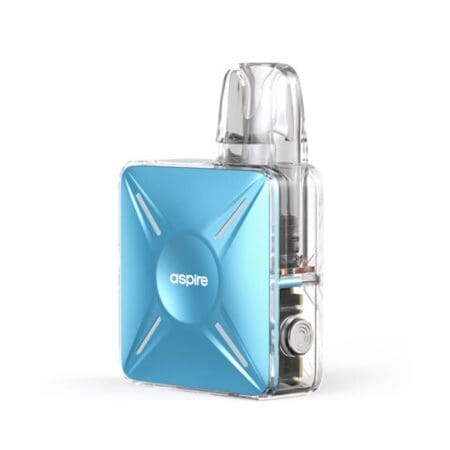 blue-cyber-x-vape-kit-aspire-uk Available At Dispergo Vaping UK, Perfect For Beginners Or Experienced MTL Vapers The Aspire Cyber X Vape Kit In Blue