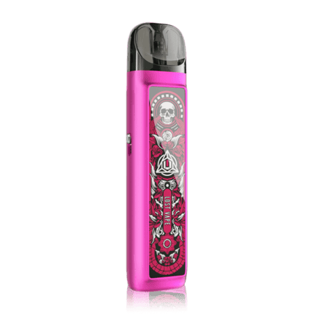 ursa_nano_2_pink_survivor_lost_vape Get Your Ursa Nano 2 Pod Vape Kit in Pink Survivor, ideal for beginners and MTL Vapers Over At Dispergo Vaping UK