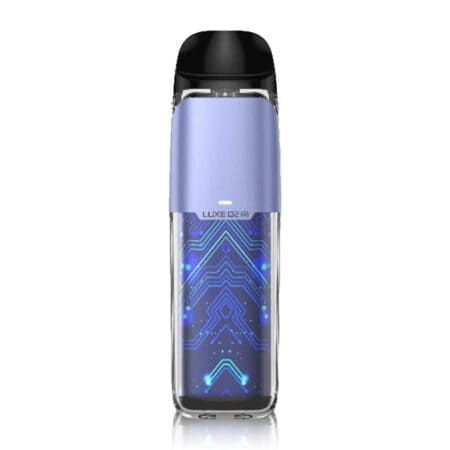 Digital-Blue-LUXE-Q2-SE-Vape-Kit-Vaporesso-UK Available At Dispergo Vaping UK, The Luxe Q2 SE Pod Vape Kit In Digital Blue, a fresh addition to the LUXE Q family of MTL pod systems With A rapid 2A charging