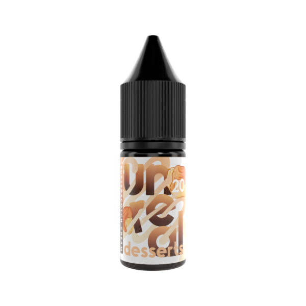 Available At Dispergo Vaping UK, Unreal Desserts Butterscotch Crème Nic Salts Full Of Flavour And Sweetness