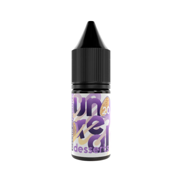 Available At Dispergo Vaping UK, Unreal Desserts Passionfruit Meringue Nic Salts Full Of Flavour And Sweetness