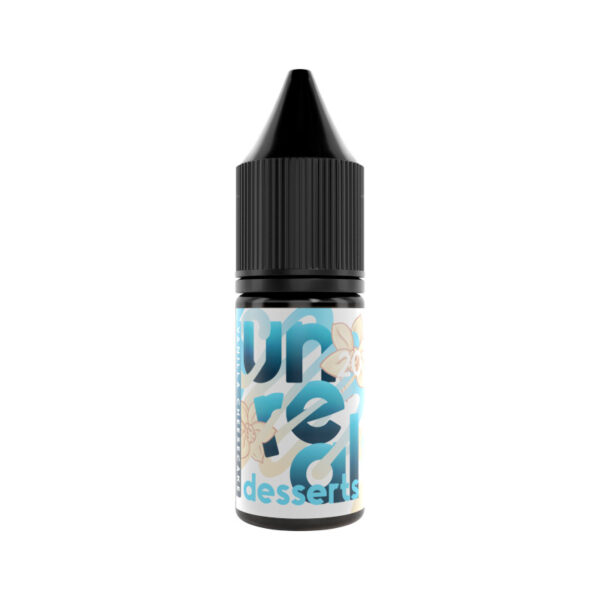 Available At Dispergo Vaping UK, Unreal Desserts Vanilla Cheesecake Nic Salts Full Of Flavour And Sweetness